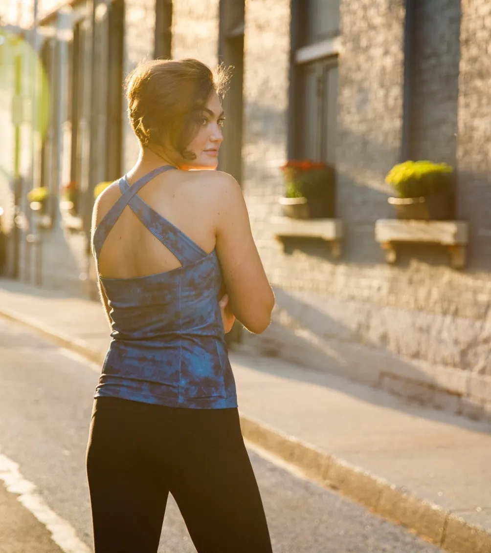 Everyday Yoga Tie Dye Elevated Support Tank
