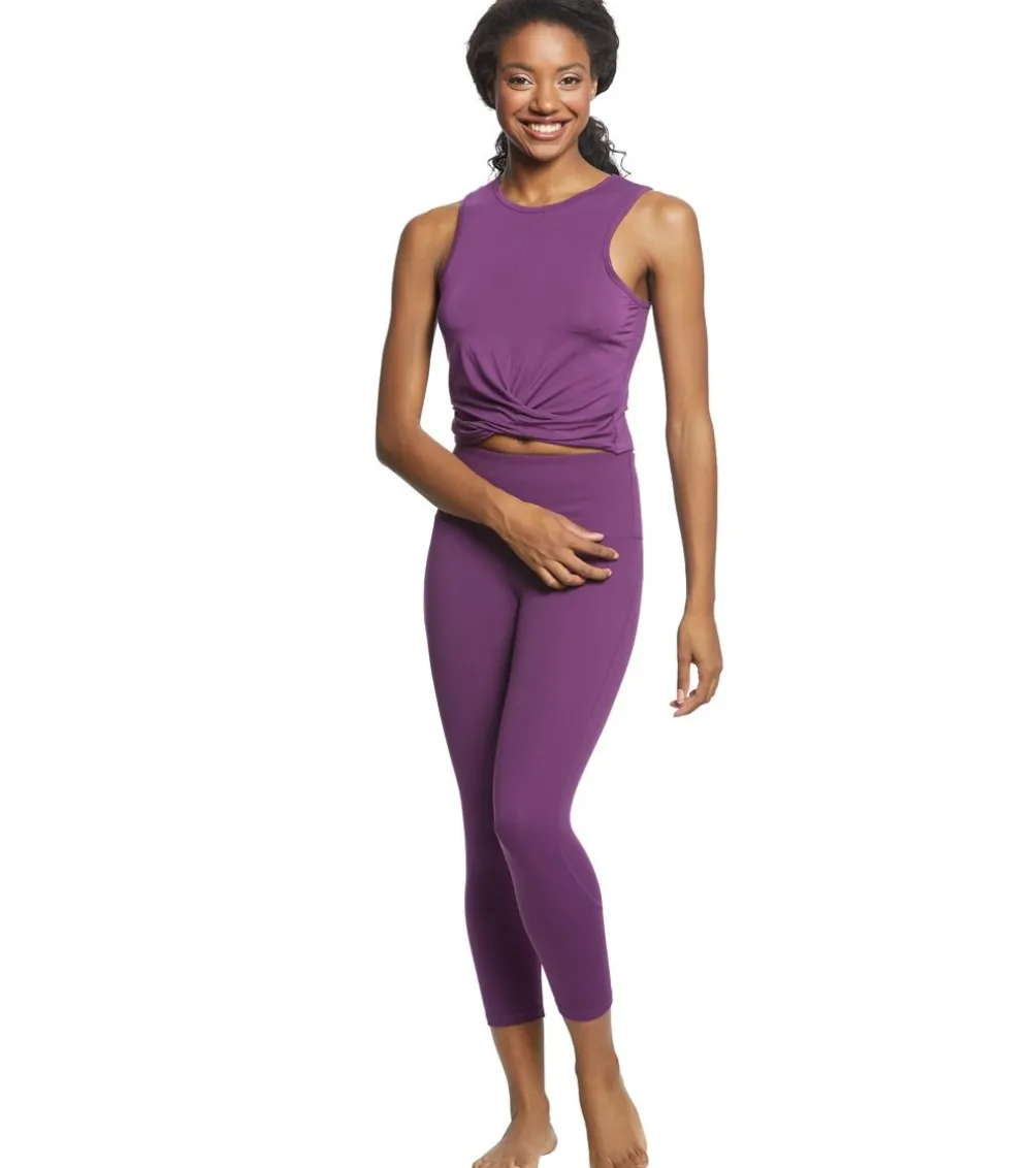Everyday Yoga Twisted Layering Crop Tank