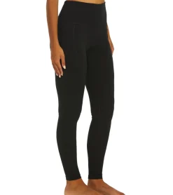 Everyday Yoga Uphold Solid High Waisted Leggings With Pockets 28