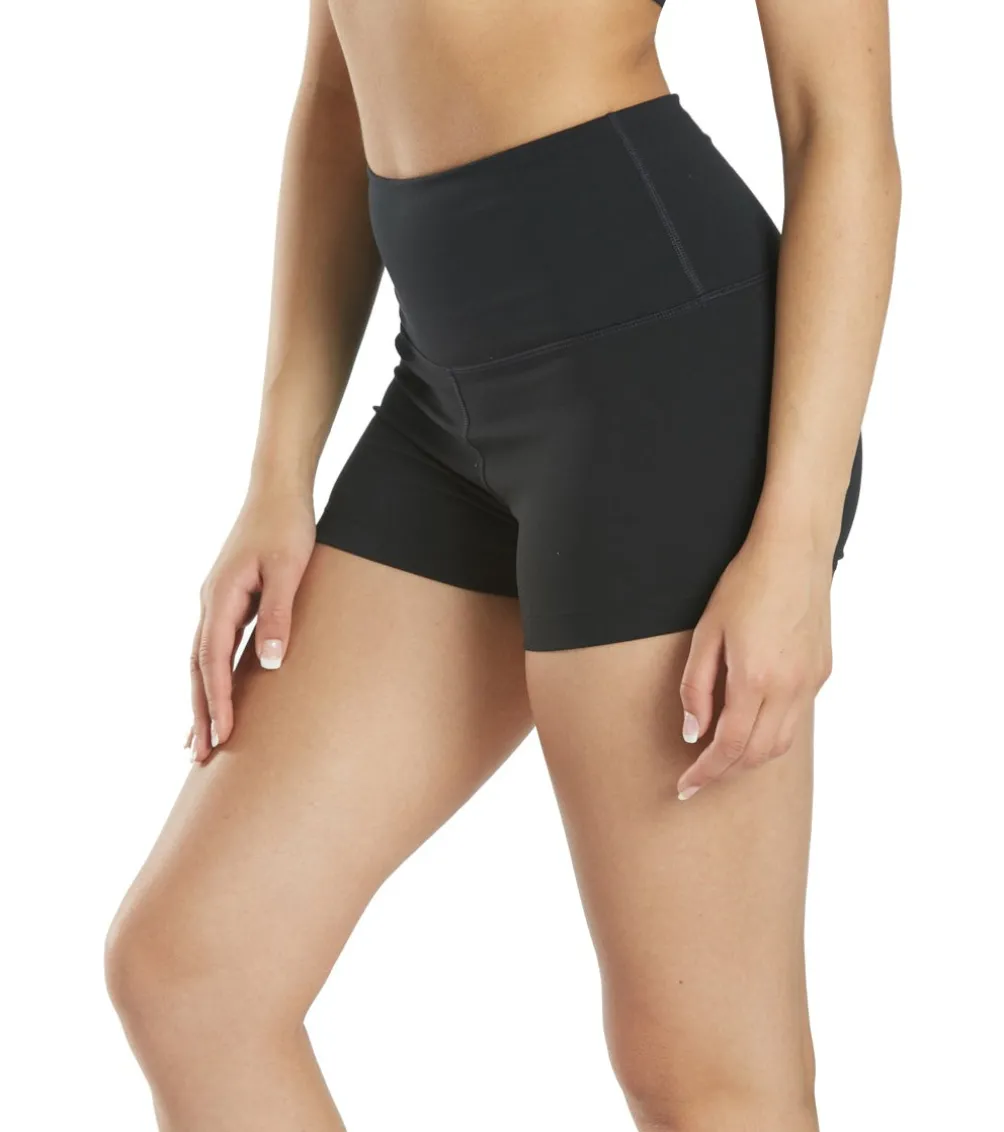 Everyday Yoga Uphold Solid High Waisted Hot Yoga shorts 1"