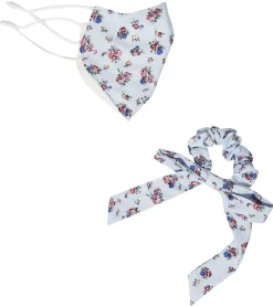 Free People Floral Mask and Scrunchie Set