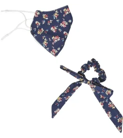 Free People Floral Mask and Scrunchie Set