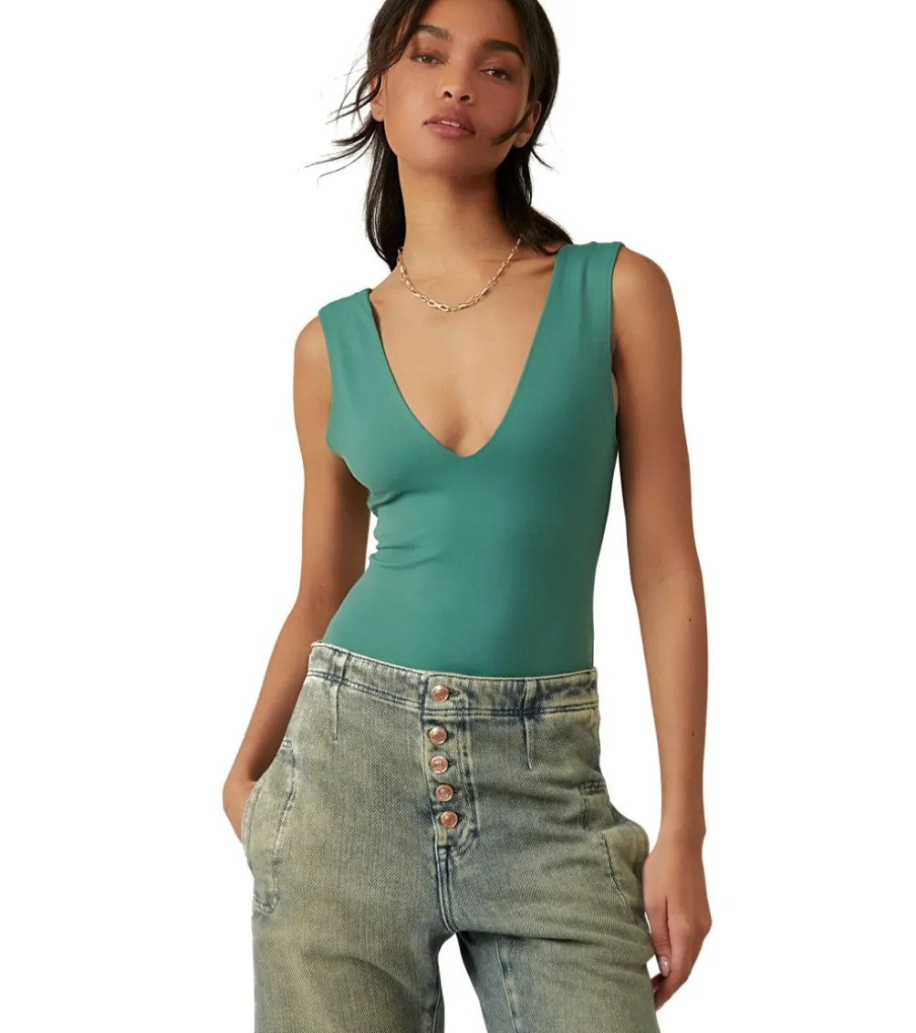 Free People Keep It Sleek Bodysuit