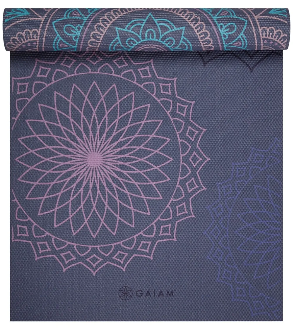 Gaiam 6mm Premium Reversible Yoga Mat