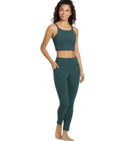 Girlfriend Collective 7/8 Length High Rise Pocket Leggings