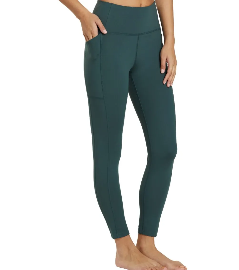 Girlfriend Collective 7/8 Length High Rise Pocket Leggings