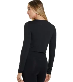 Girlfriend Collective RESET Cropped Long Sleeve