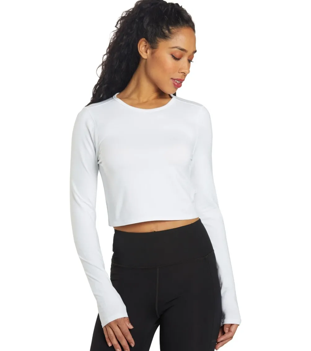 Girlfriend Collective RESET Cropped Long Sleeve