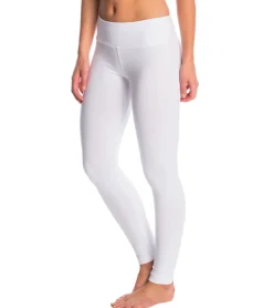 Hard Tail Flat Waist Cotton Ankle Yoga Leggings