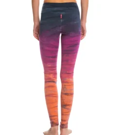 Hard Tail Flat Waist Cotton Ankle Yoga Leggings