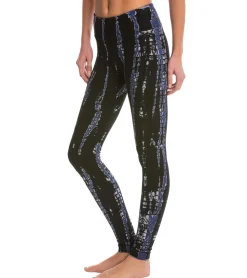 Hard Tail Flat Waist Cotton Ankle Yoga Leggings