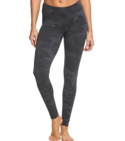 Hard Tail Flat Waist Cotton Ankle Yoga Leggings
