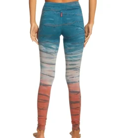 Hard Tail Flat Waist Cotton Ankle Yoga Leggings