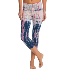 Hard Tail Flat Waisted Cotton Yoga Capris