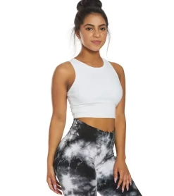 Hard Tail Wrap Back Yoga Crop Top