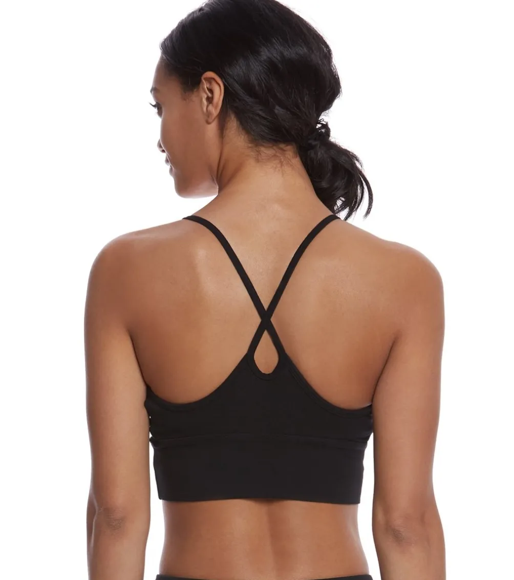 Hard Tail X Side Middy Yoga Sports Bra