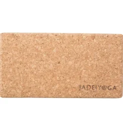 Jade Yoga Cork Yoga Block 3 Inch