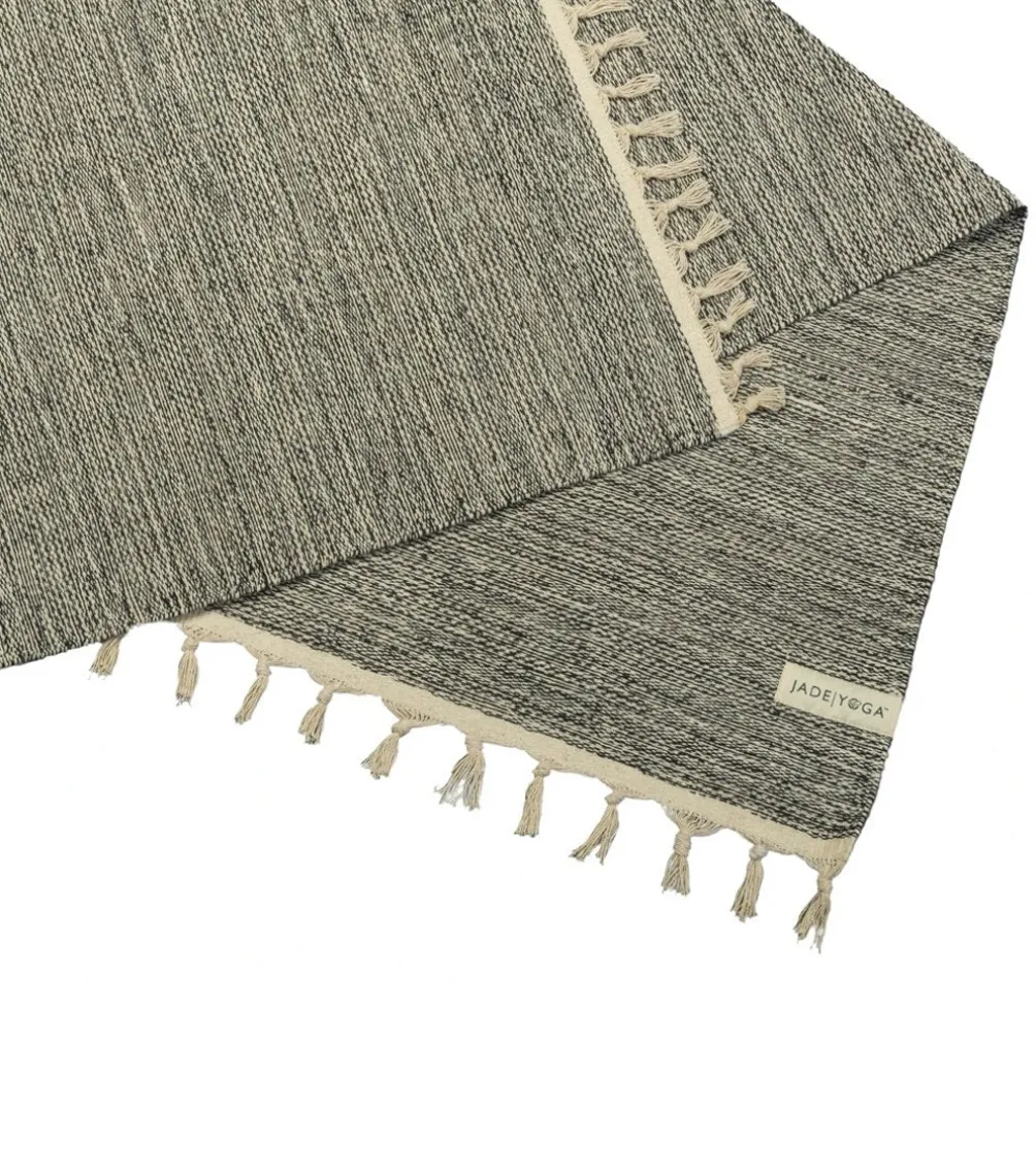 Jade Yoga Recycled Cotton Yoga Blanket