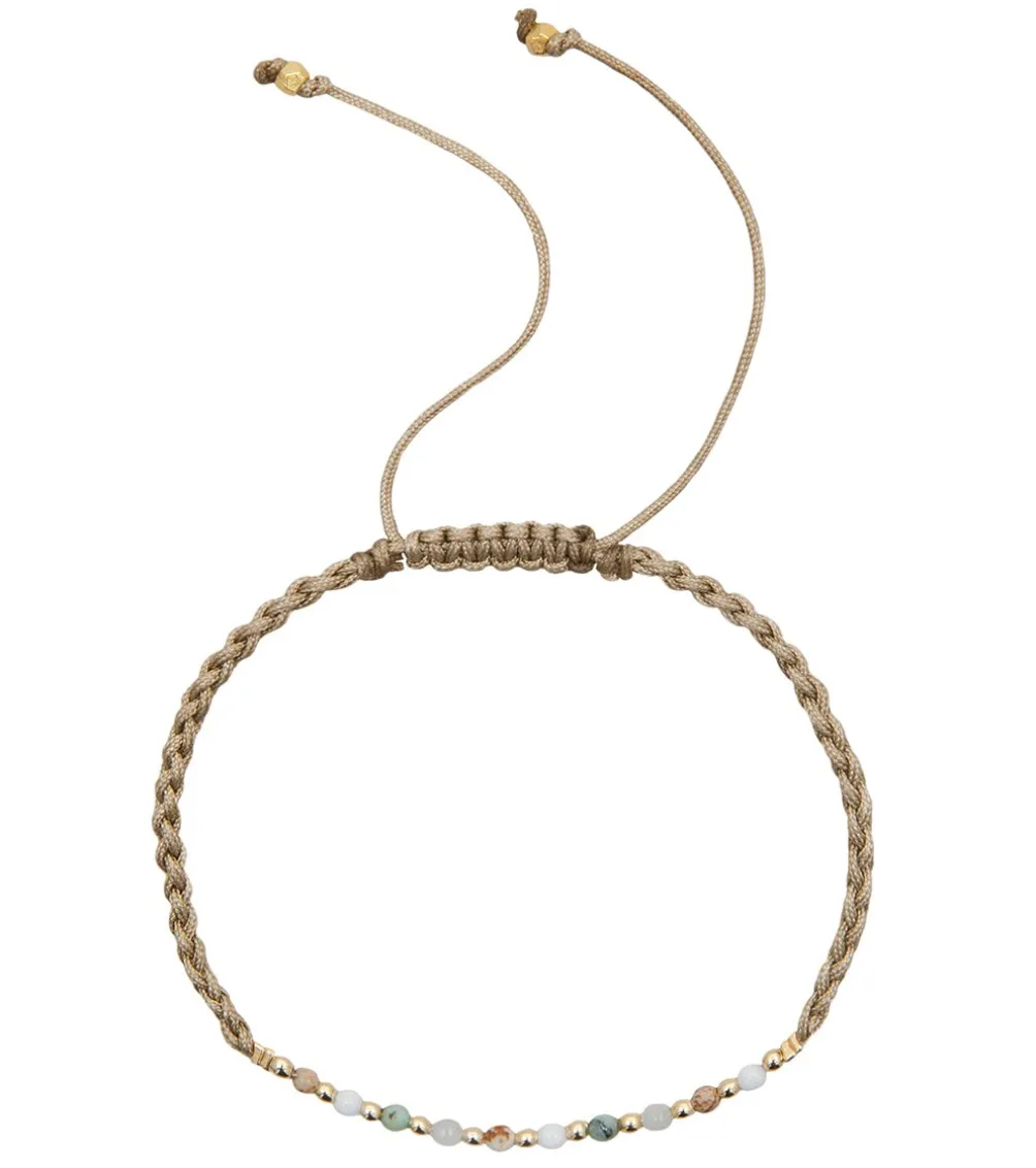 Lotus and Luna Bhakti Life Purpose Namaste Bracelet