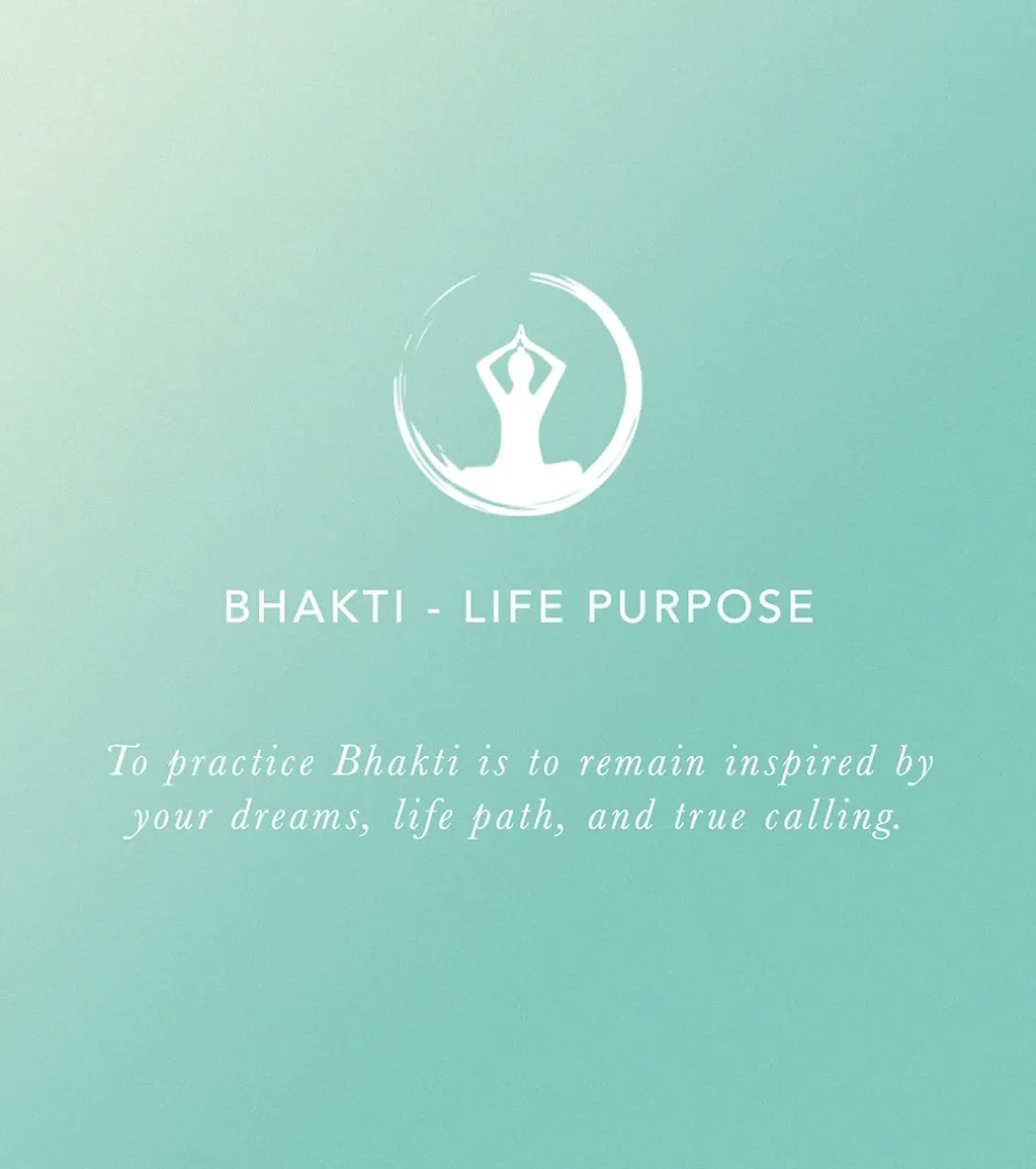 Lotus and Luna Bhakti Life Purpose Namaste Bracelet