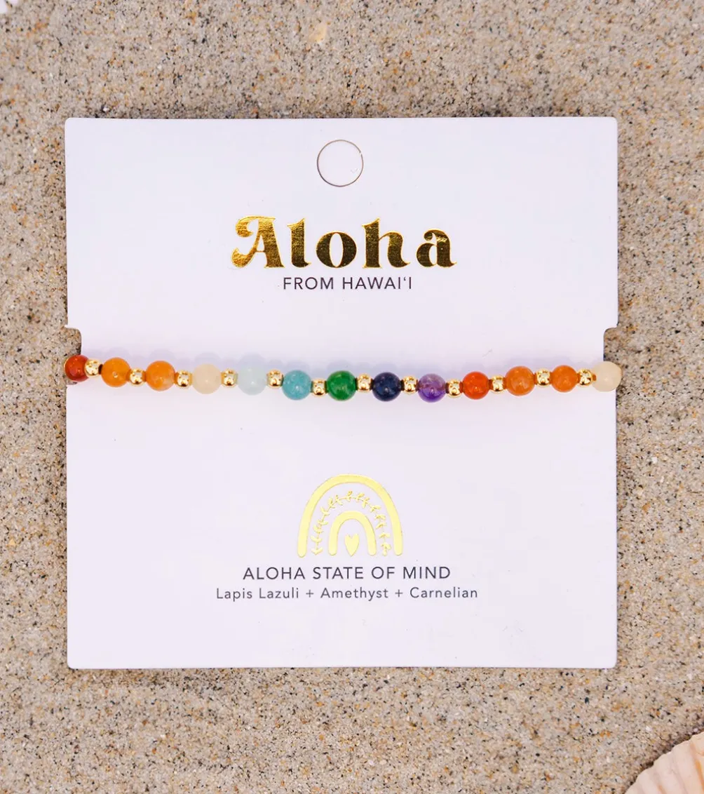 Lotus and Luna Hawaii Healing 4mm Energy Bracelets