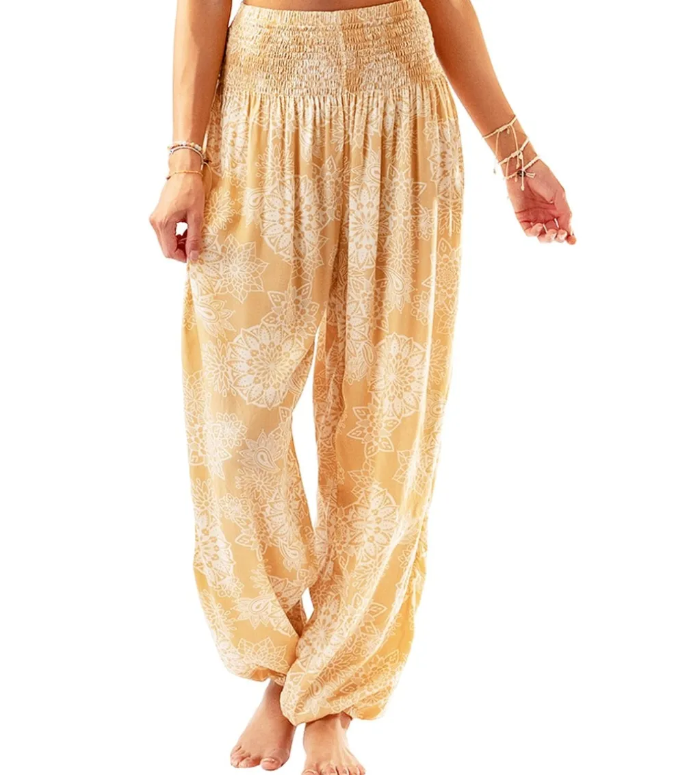 Lotus and Luna Mandala Paisley Harem Pants