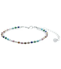 Lotus and Luna Master Healer Silver Healing Layered Bracelet