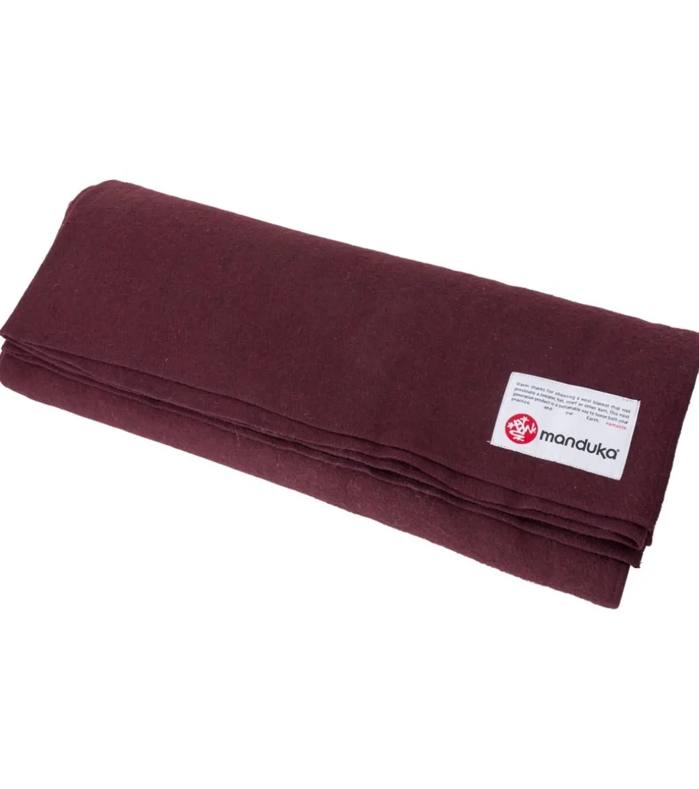 Manduka Recycled Wool Yoga Blanket
