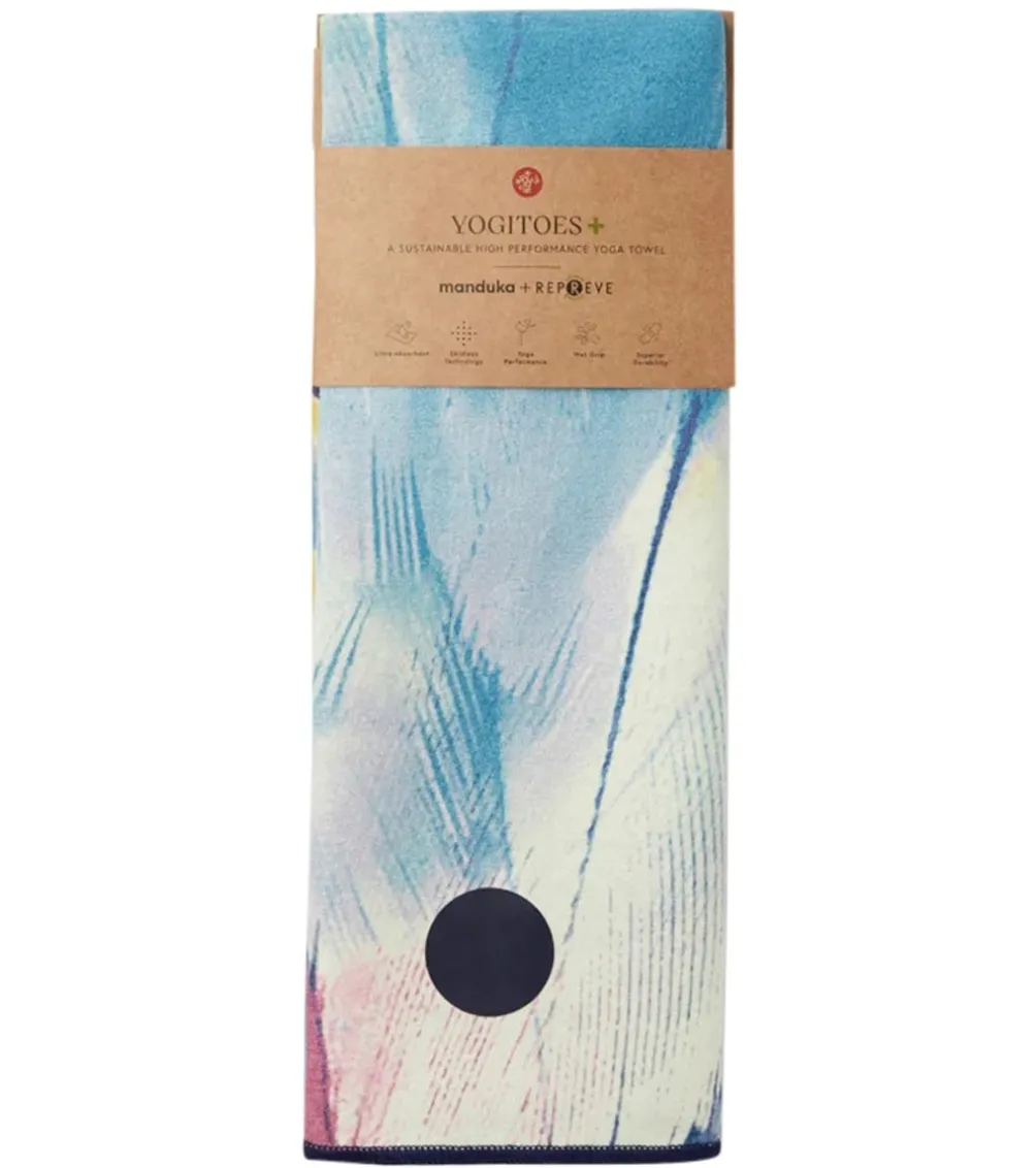 Manduka Yogitoes+ Repreve® Yoga Mat Towel, 71"