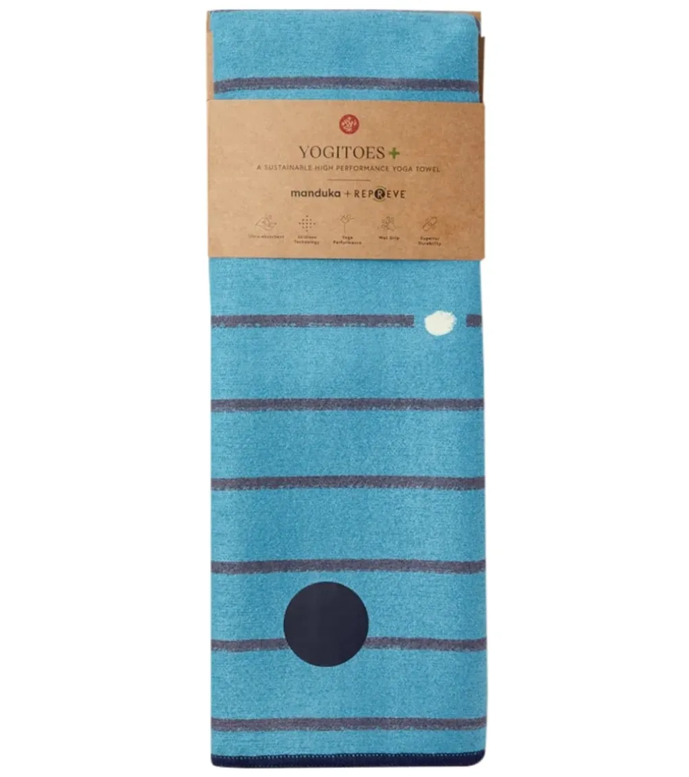 Manduka Yogitoes+ Repreve® Yoga Mat Towel, 71"