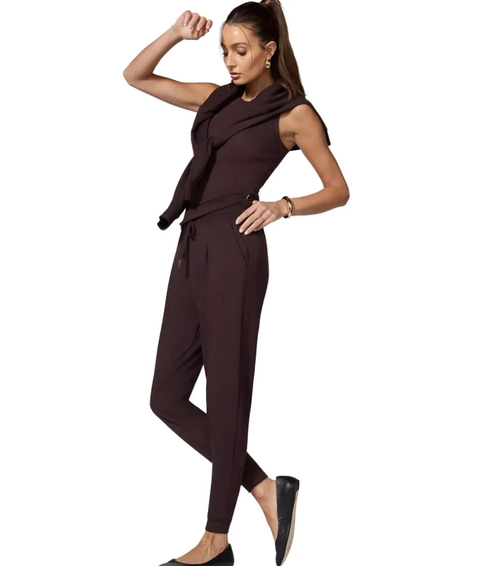 MPG Sport Serene High-Rise Pleated Front Jogger 26.5"
