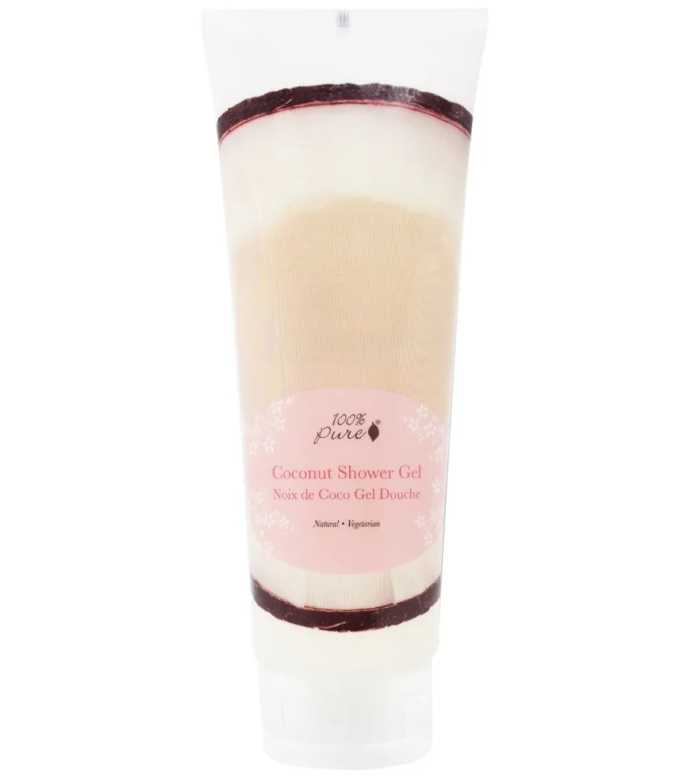 100% Pure Coconut Shower Gel 8 oz.