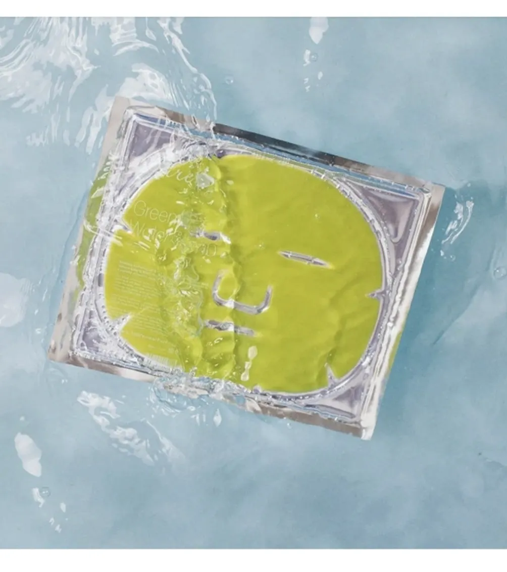 100% Pure Green Tea Water Bomb Sheet Mask