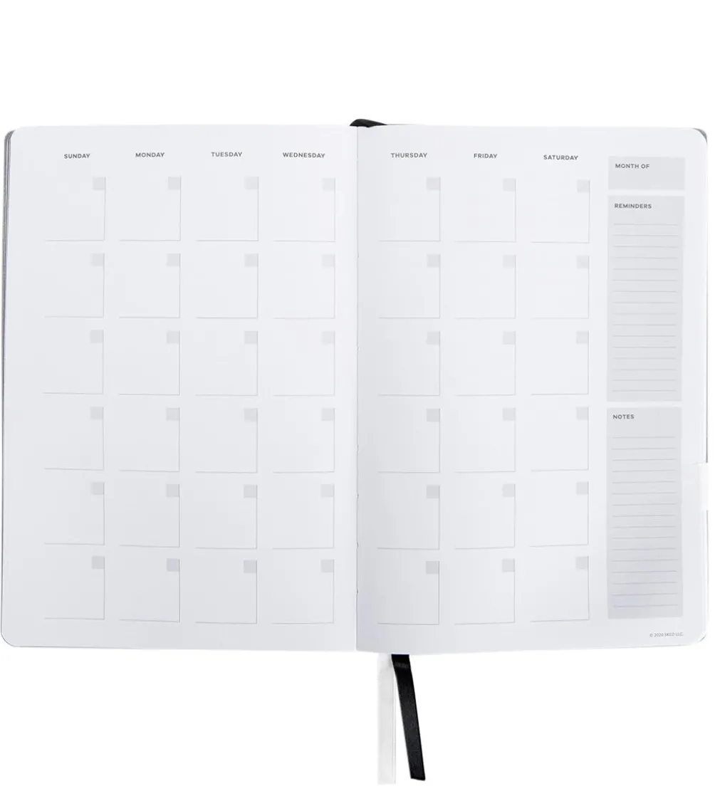 Sked Planner Medium Classic Black Planner