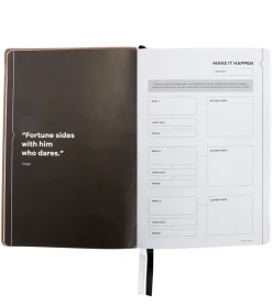 Sked Planner Medium Rose Gold Planner