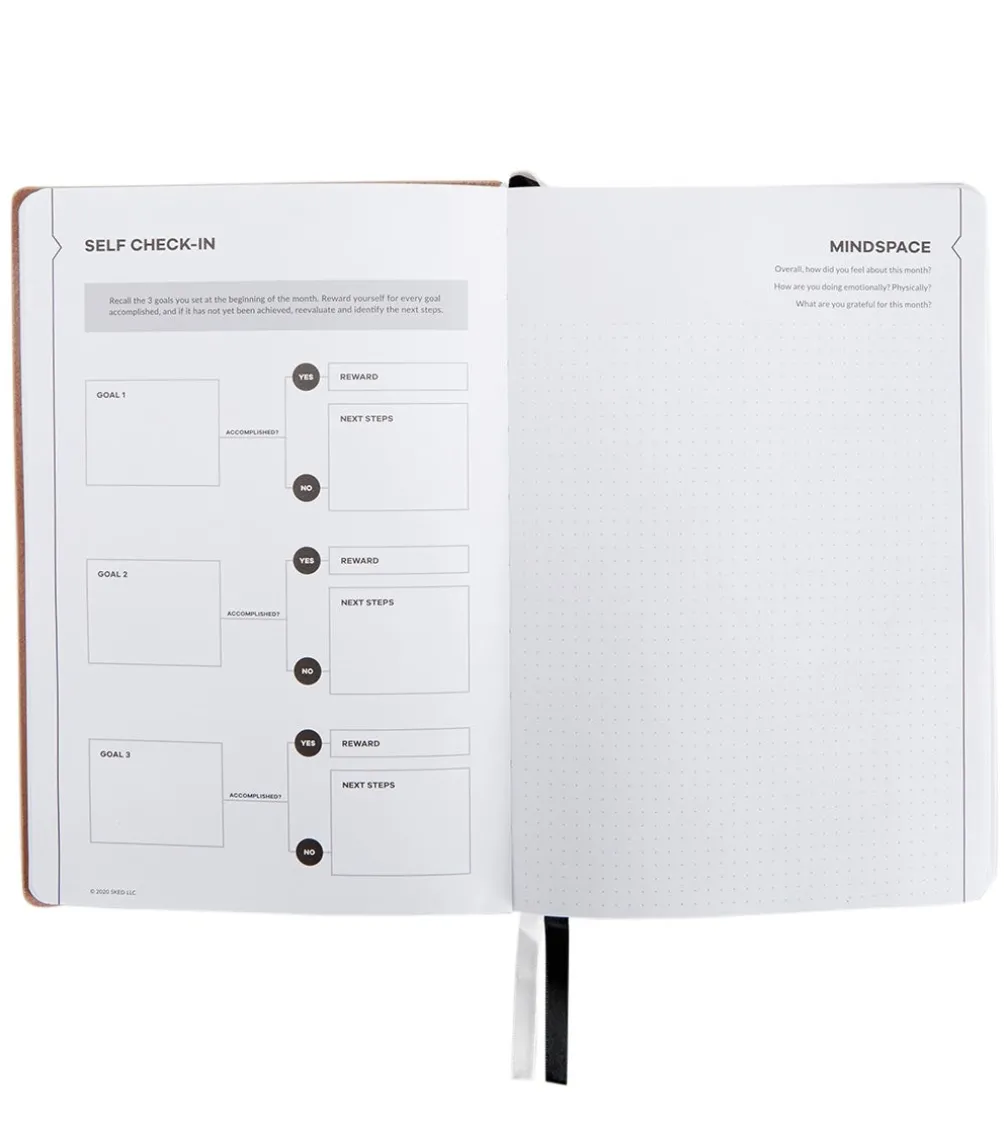Sked Planner Small Rose Gold Planner
