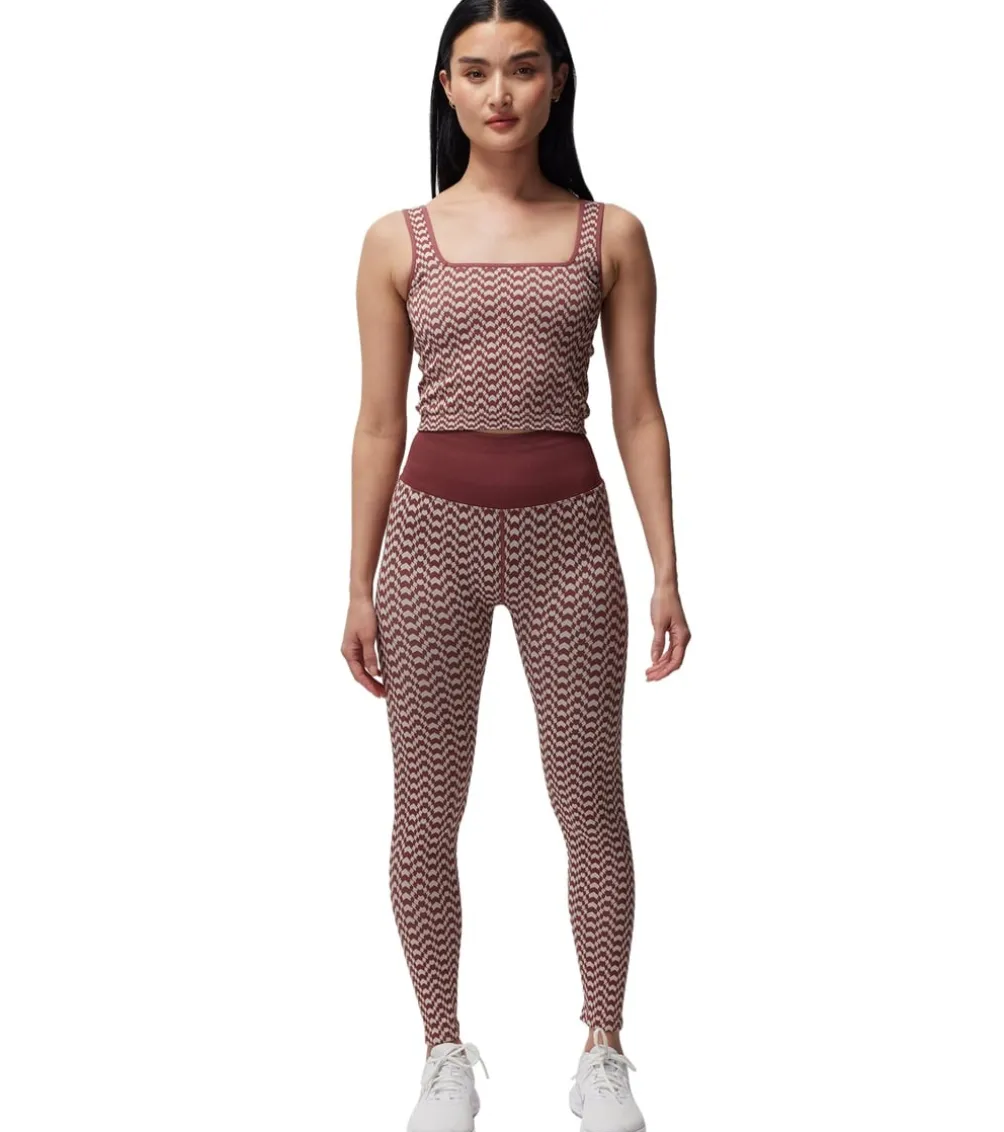 Spiritual Gangster Athena Seamless Jacquard Crop