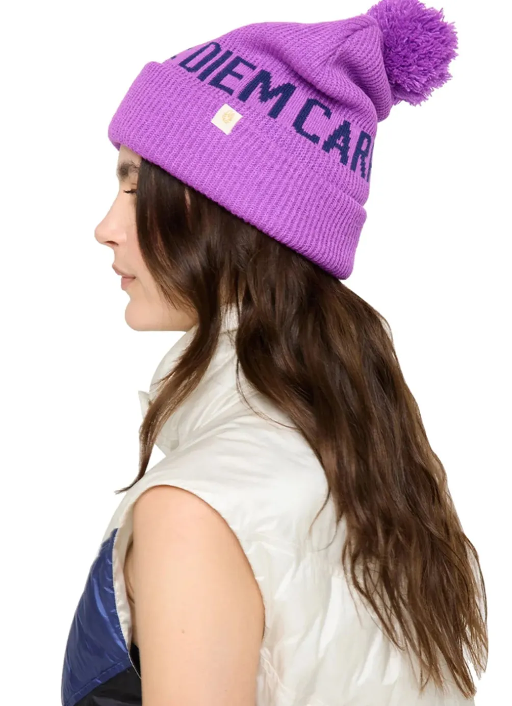 Spiritual Gangster Carpe Diem Pompom Beanie