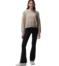 Spiritual Gangster Cotton Gemma Easy Crew Sweater
