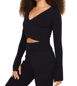 Spiritual Gangster Hadley Wrap Crop