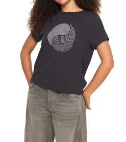 Spiritual Gangster New Wave Lila Short Sleeve Tee
