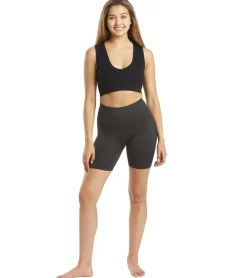 Spiritual Gangster Ribbed Metta Plunge Yoga Brami