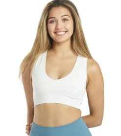 Spiritual Gangster Ribbed Metta Plunge Yoga Brami