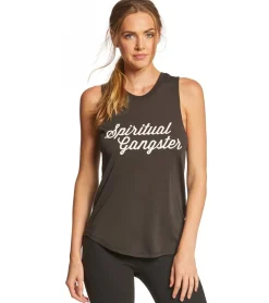 Spiritual Gangster SG Script Muscle Tank