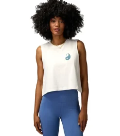 Spiritual Gangster Yin Yang Callie Crop Tank