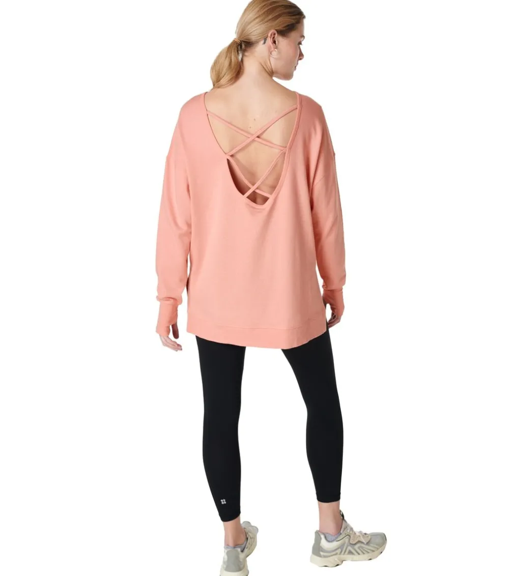 Sweaty Betty After Class Cross Back Sweatshirt