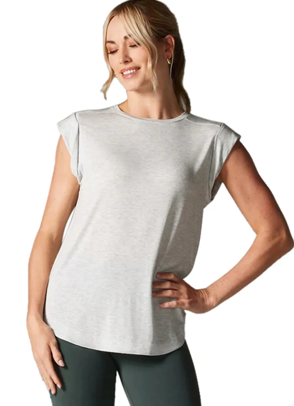 Tavi Cap Sleeve Muscle Tee