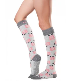 Tavi Jane Knee High Barre Grip Socks