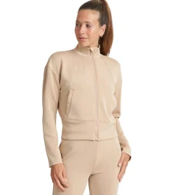 Thrive Societe Bell Sleeve Zip Jacket