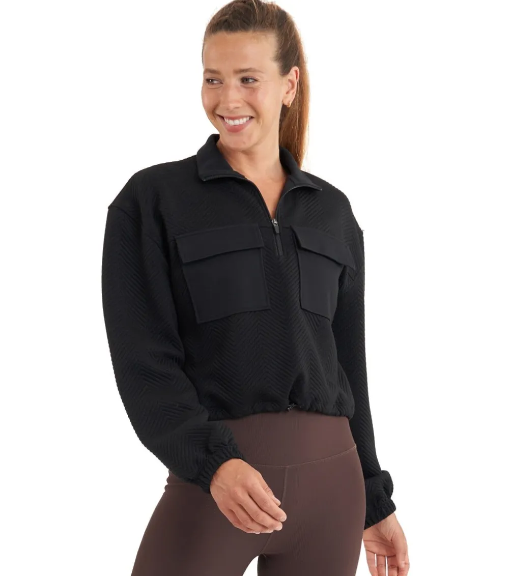 Thrive Societe Patch Pocket Pullover